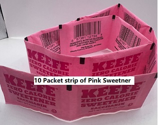 Pink Sweetner 10 count 